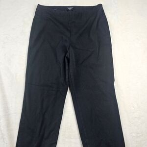 Talbots Women's Black Straight Leg Pants